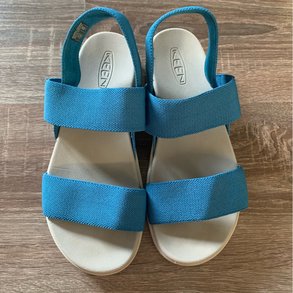 Keen — Elle blackstrap blue sandal women’s 9
